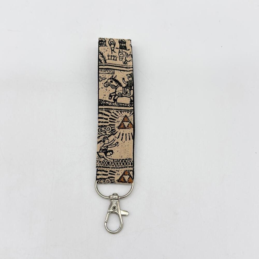 Legend of Zelda Wind Waker Video Game Fabric Key Chain Wristlet Leash